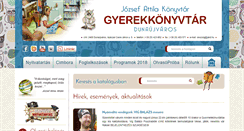 Desktop Screenshot of gyerek.jakd.hu
